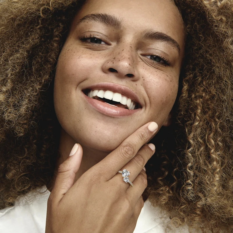 Pandora Timeless damen Ring 585 Vergoldung 161198C01-58