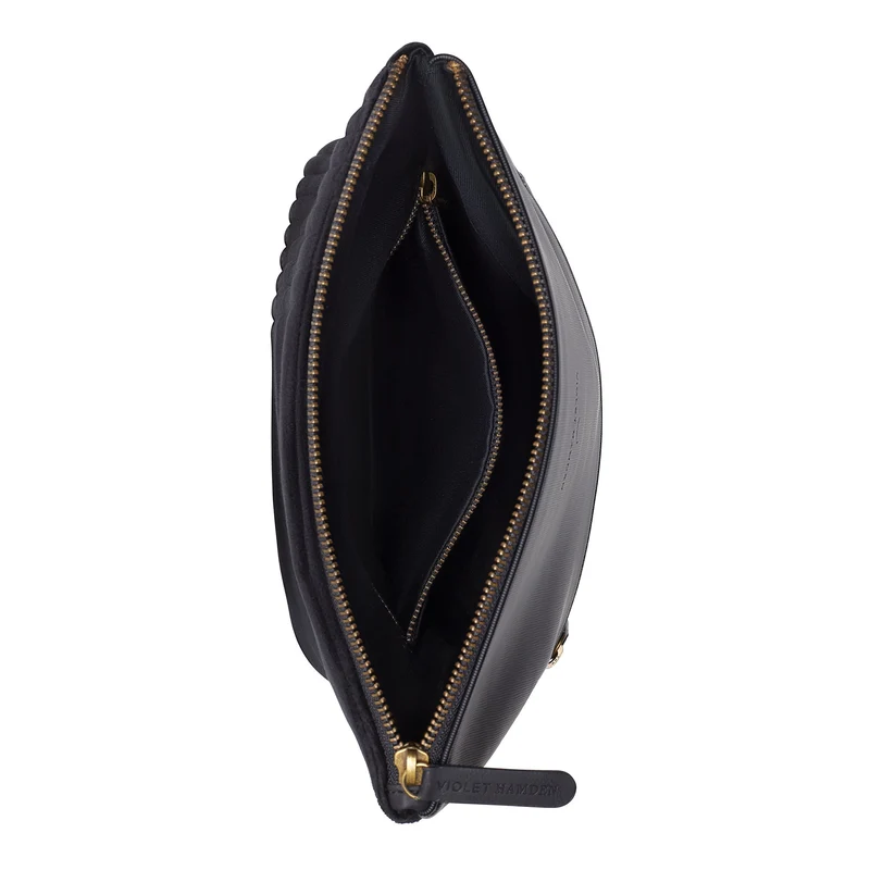 Violet Hamden Essential Bag Zwarte Clutch VH21004