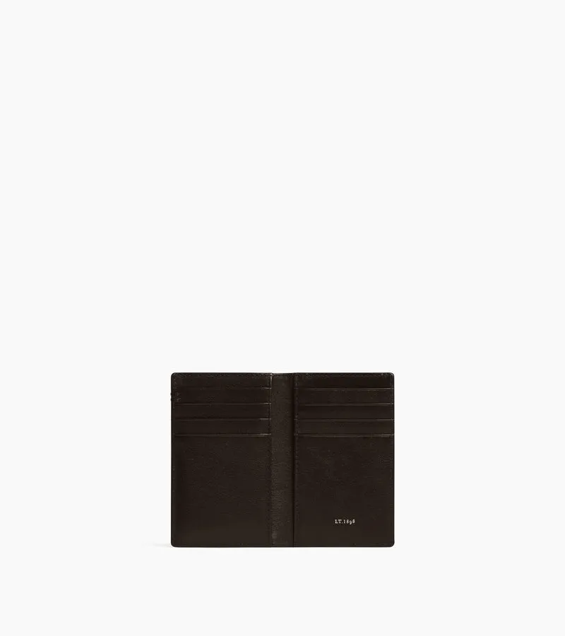 Petit porte cartes Lucien en cuir huilé