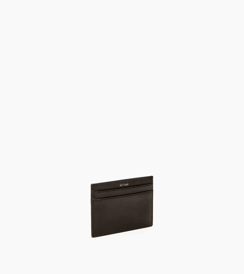 Porte cartes Lucien en cuir huilé