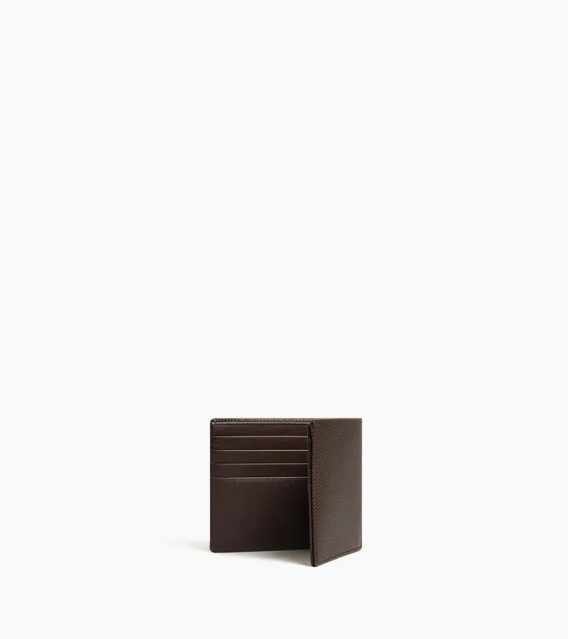 Porte cartes horizontal Lucien en cuir signature T