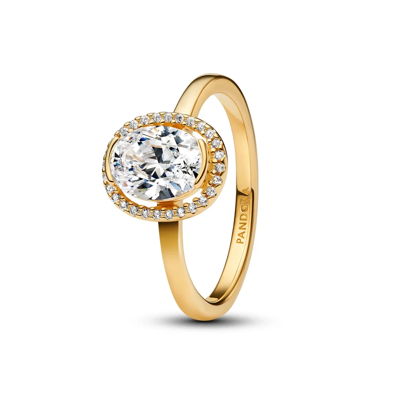 Pandora Timeless Gold Plated Ring 163802C01-52