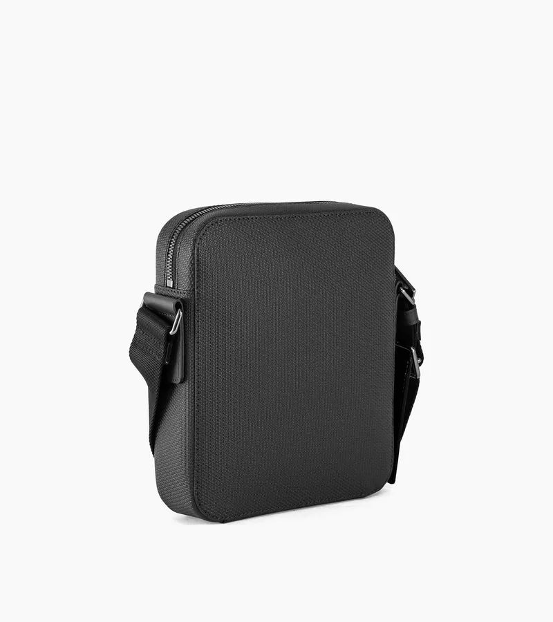 Petite sacoche zippée Emile en cuir signature T