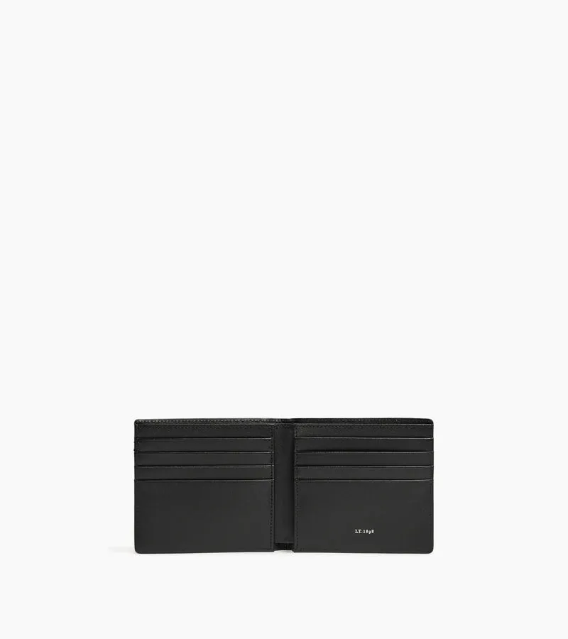 Porte cartes horizontal Lucien en cuir signature T