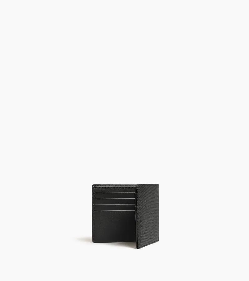 Porte cartes horizontal Lucien en cuir signature T