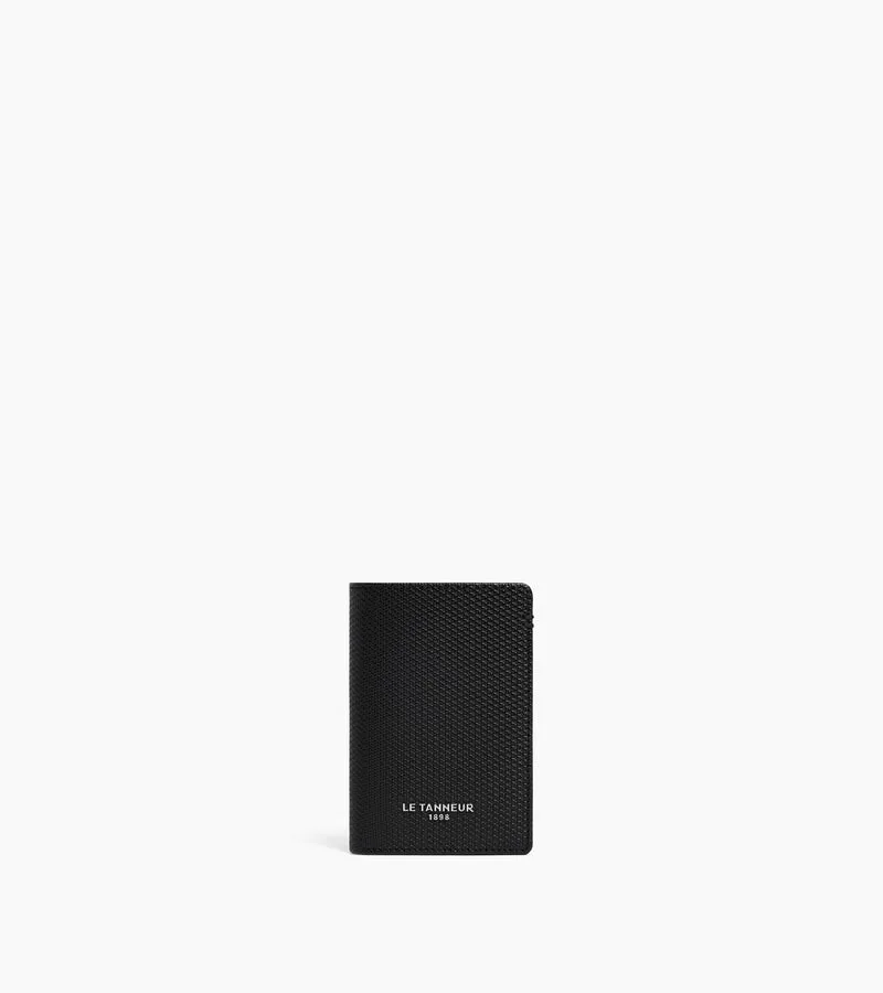 Petit porte cartes Lucien en cuir signature T