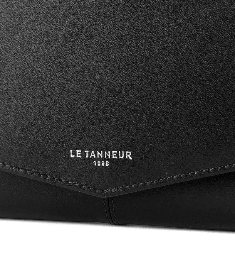 Portefeuille moyen modèle Charlotte en cuir lisse