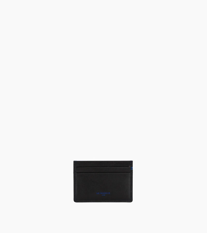 Porte cartes Martin en cuir lisse