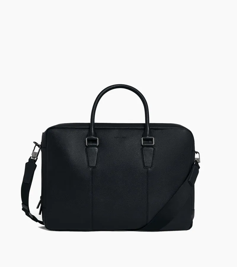 Porte documents 17" Marceau en cuir grainé grand modèle