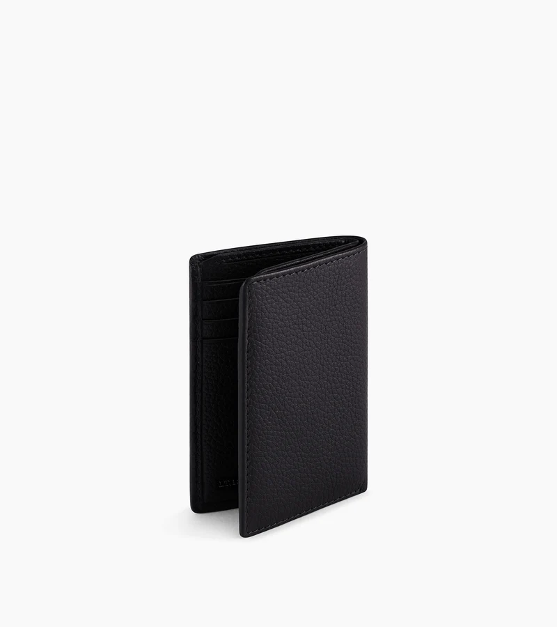 Petit porte cartes Charles en cuir grainé