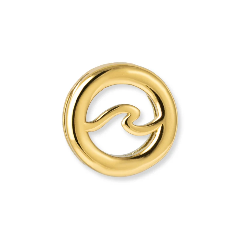 Mesh charm wave gold