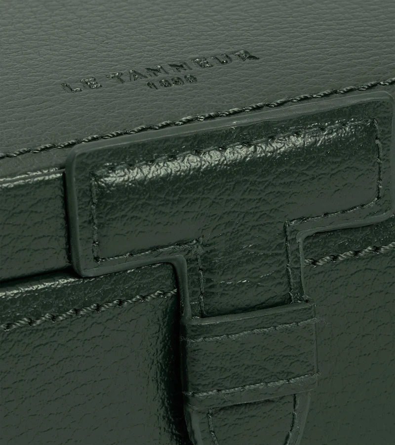 Coffret 5 montres en cuir grainé
