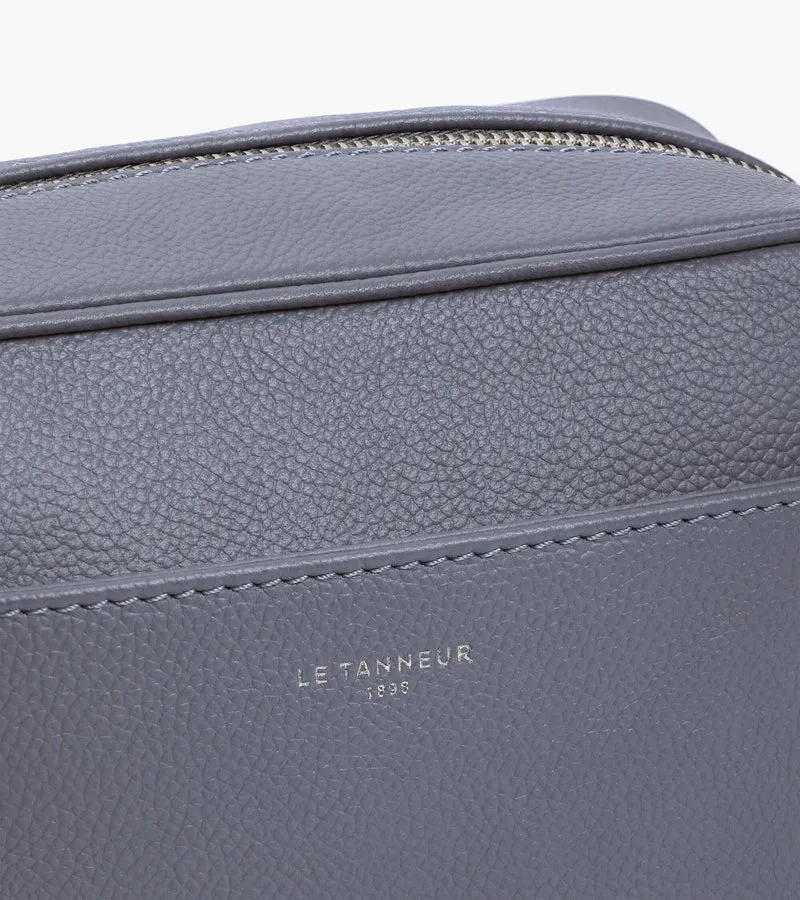 Trousse de toilette en cuir grainé