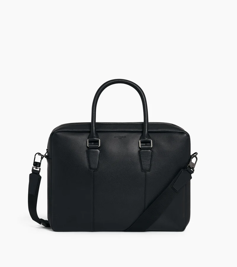 Porte documents 14" Marceau en cuir grainé petit modèle