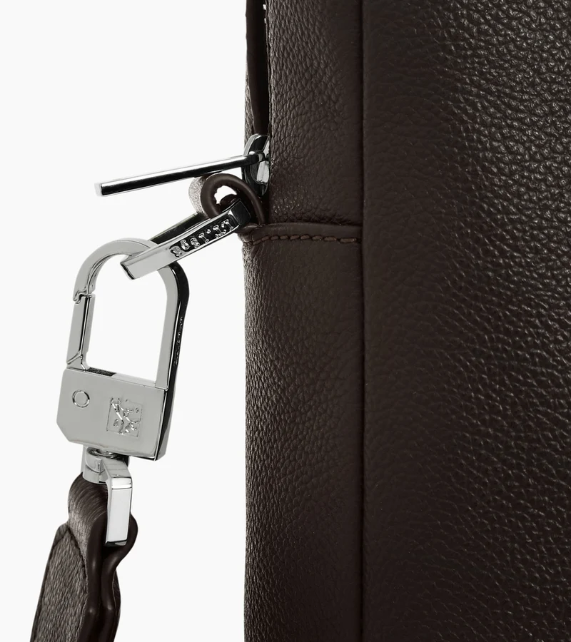 Porte documents 15" Marceau en cuir grainé moyen modèle