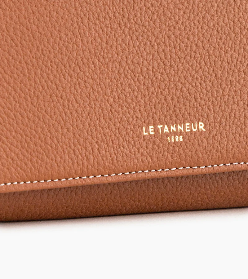 Portefeuille Emilie en cuir grainé
