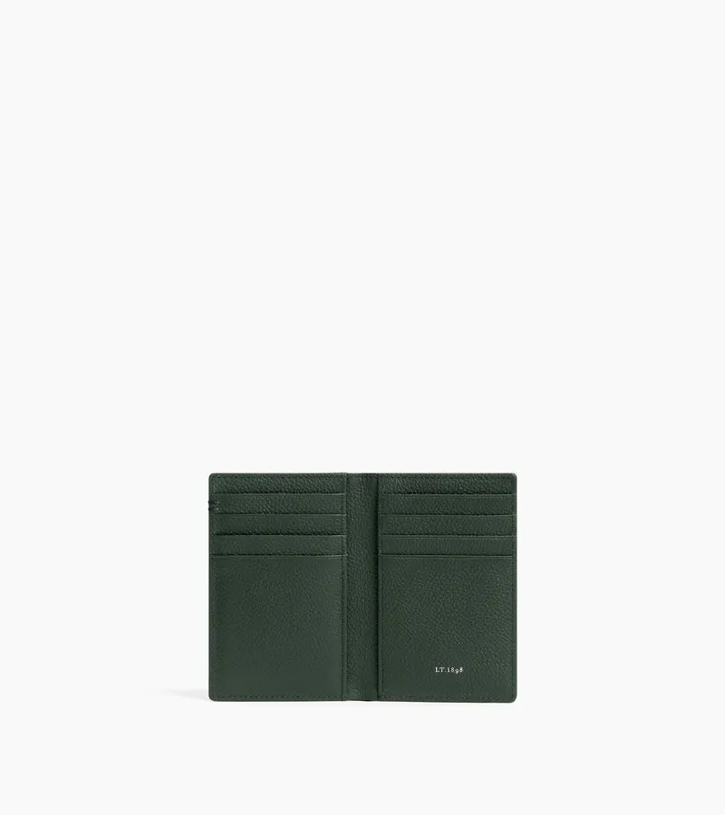 Petit porte cartes Lucien en cuir grainé