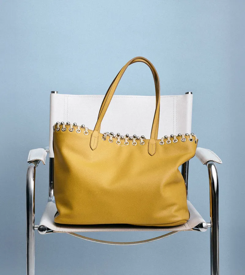 Sac cabas Kitesy Martin Studio en cuir grainé