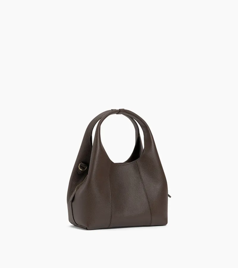 Petit sac à main Juliette en cuir grainé