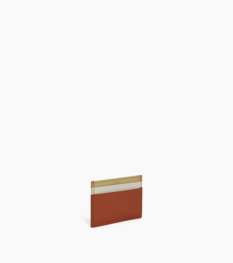 Porte cartes Martin en cuir lisse