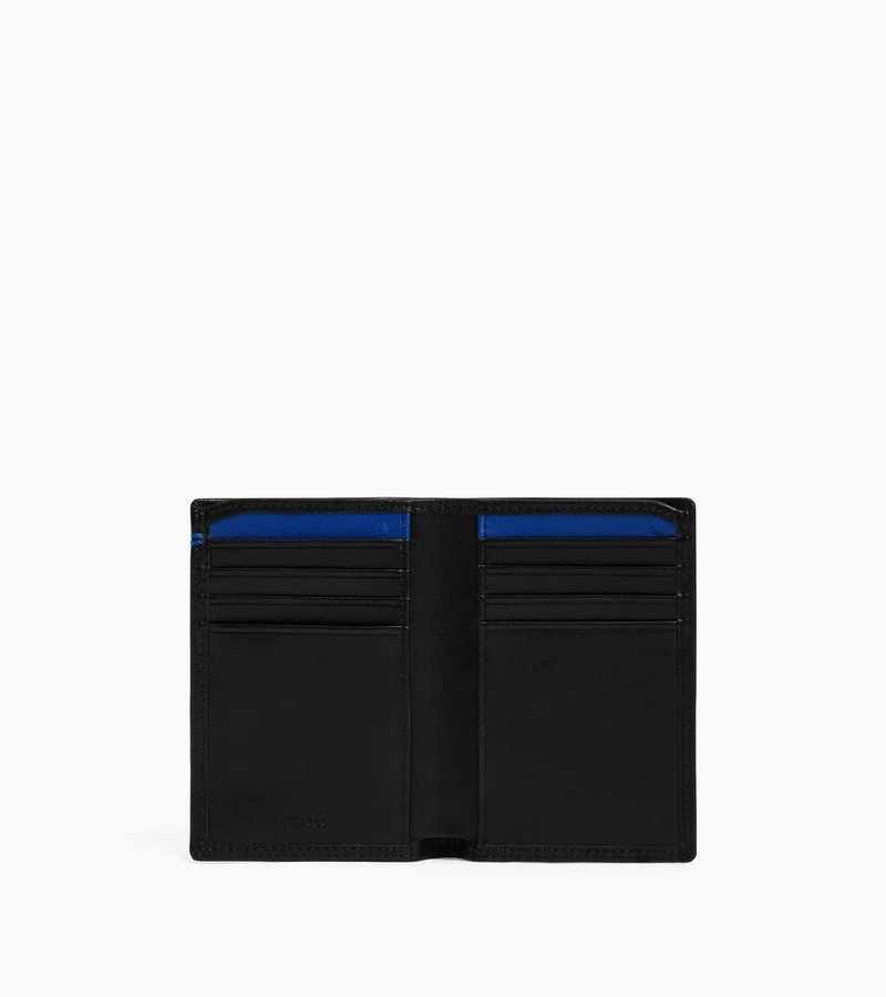 Porte cartes vertical Martin en cuir lisse