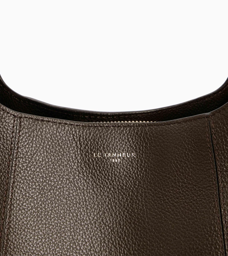 Sac porté épaule moyen modèle Juliette en cuir grainé