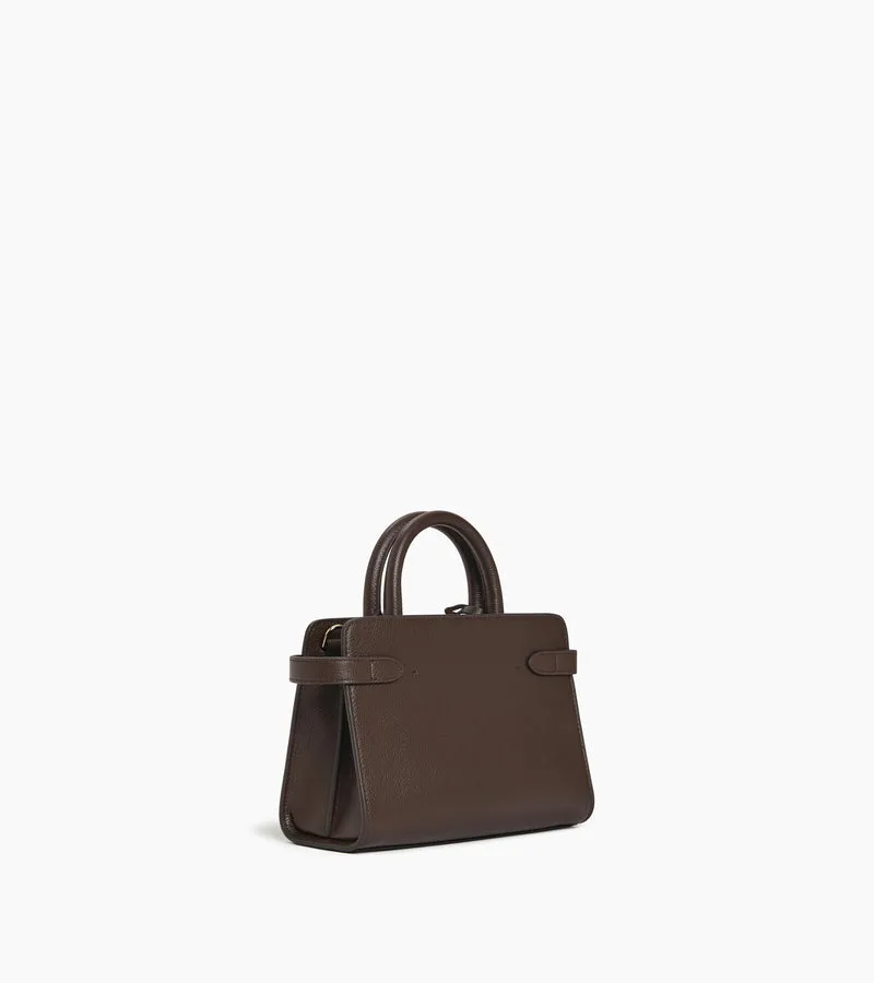 Petit sac à main Emilie en cuir grainé