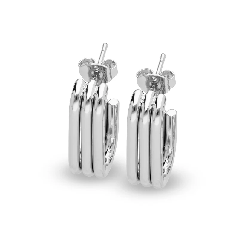 Trinix earring silver