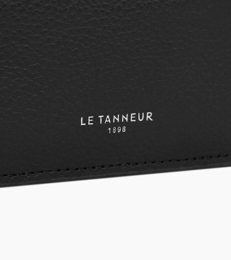 Porte cartes Emile en cuir grainé