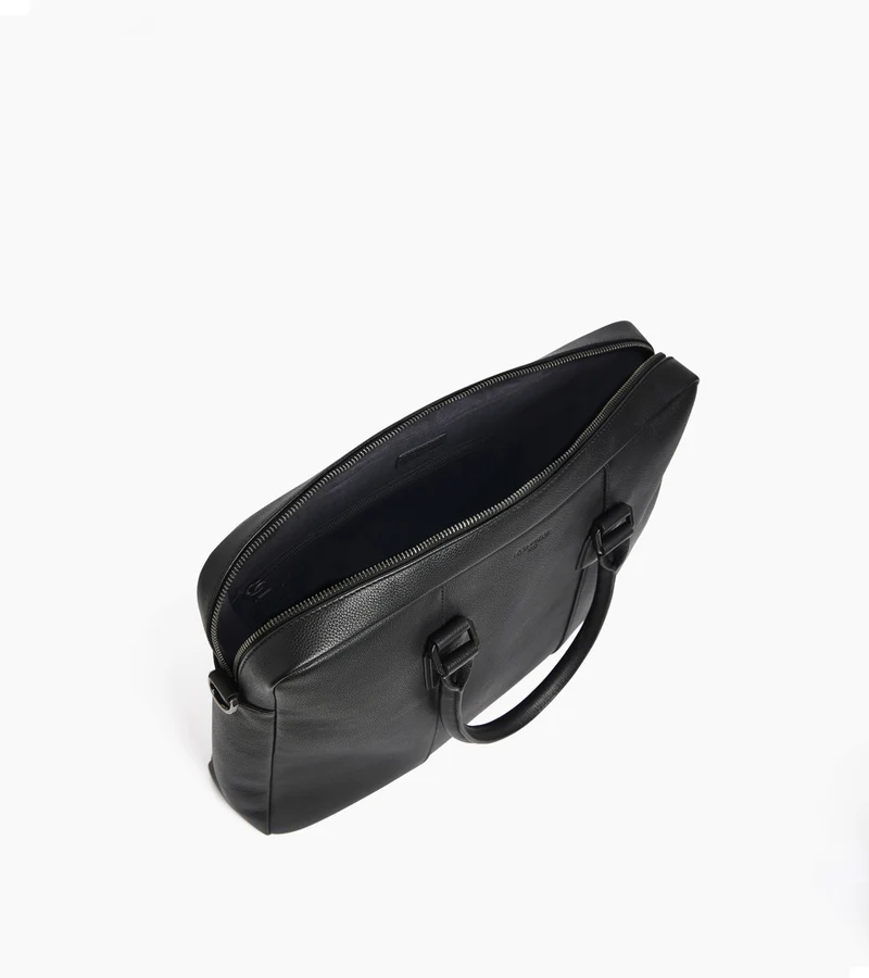 Porte documents 15" Marceau en cuir grainé moyen modèle