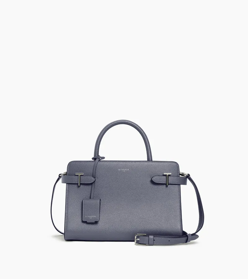 Sac à main moyen modèle Emilie en cuir grainé