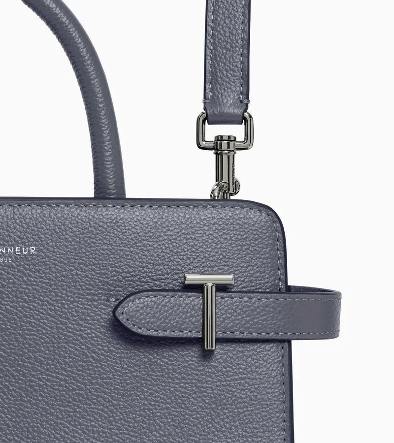 Sac à main moyen modèle Emilie en cuir grainé