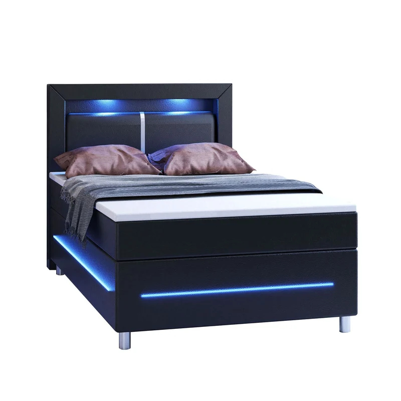 Boxspringbett Norfolk - Kunstleder
