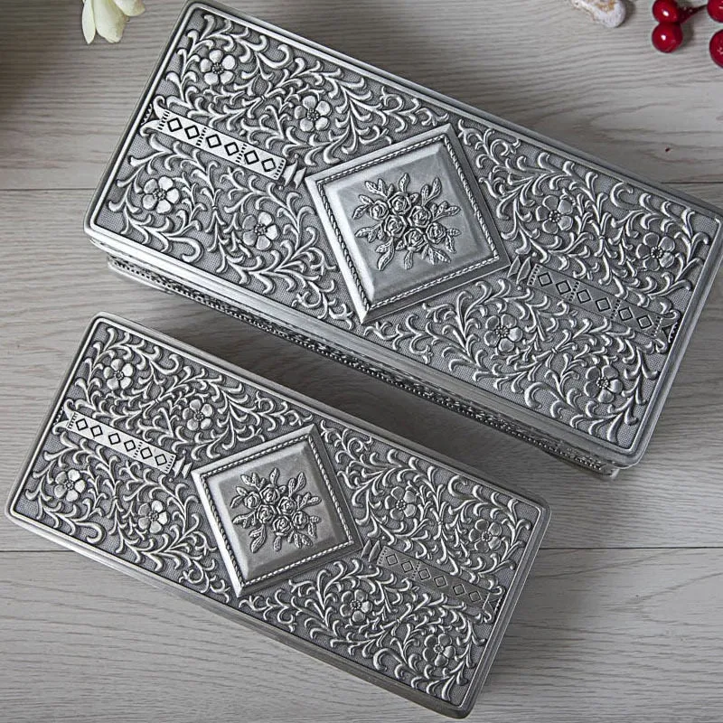 Schmuckschatulle Silber Antik