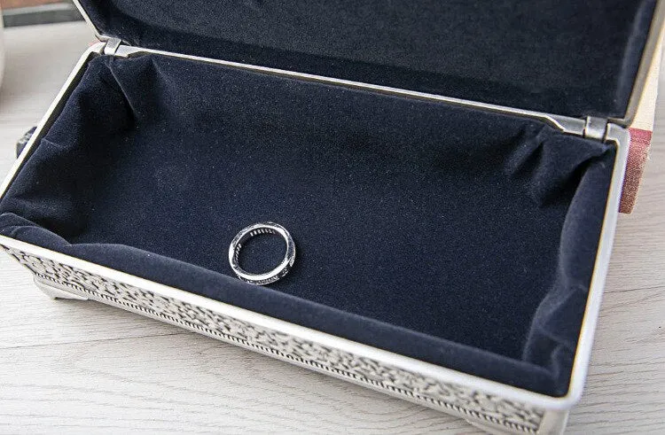 Schmuckschatulle Silber Antik