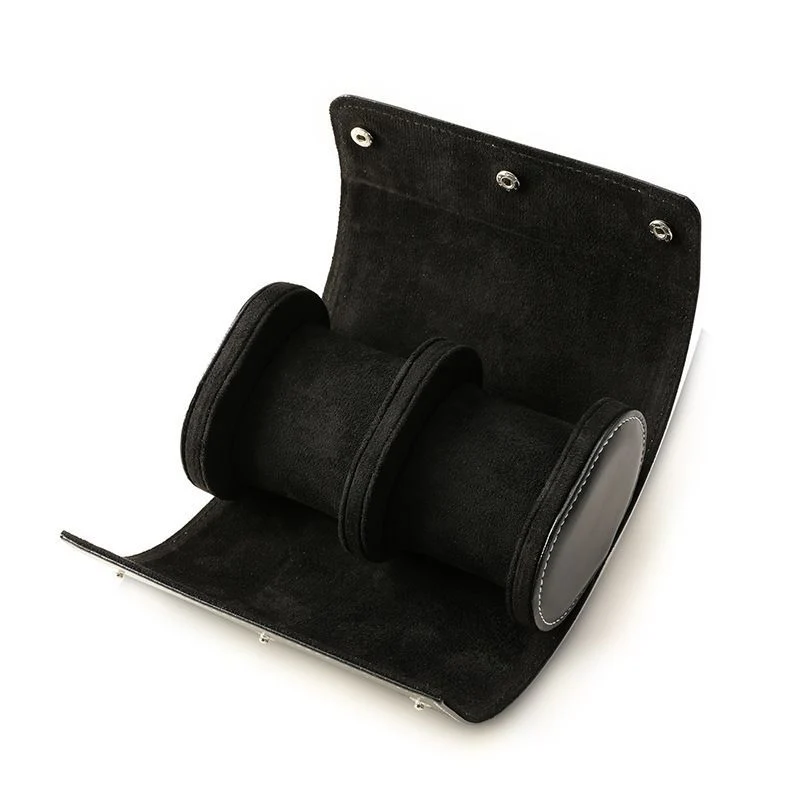 Leder Uhrenrolle für 2 Uhren