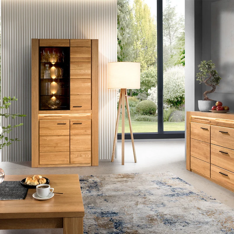 Vitrine aus Eichenholz VELVET 12 | LoftStory