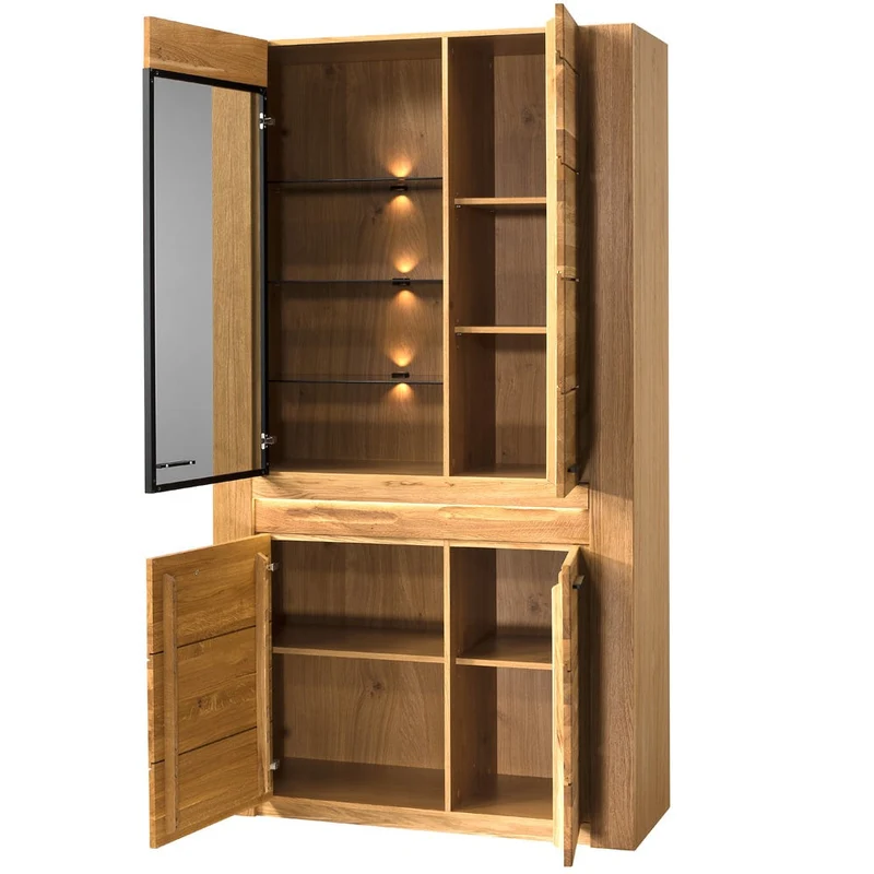 Vitrine aus Eichenholz VELVET 12 | LoftStory