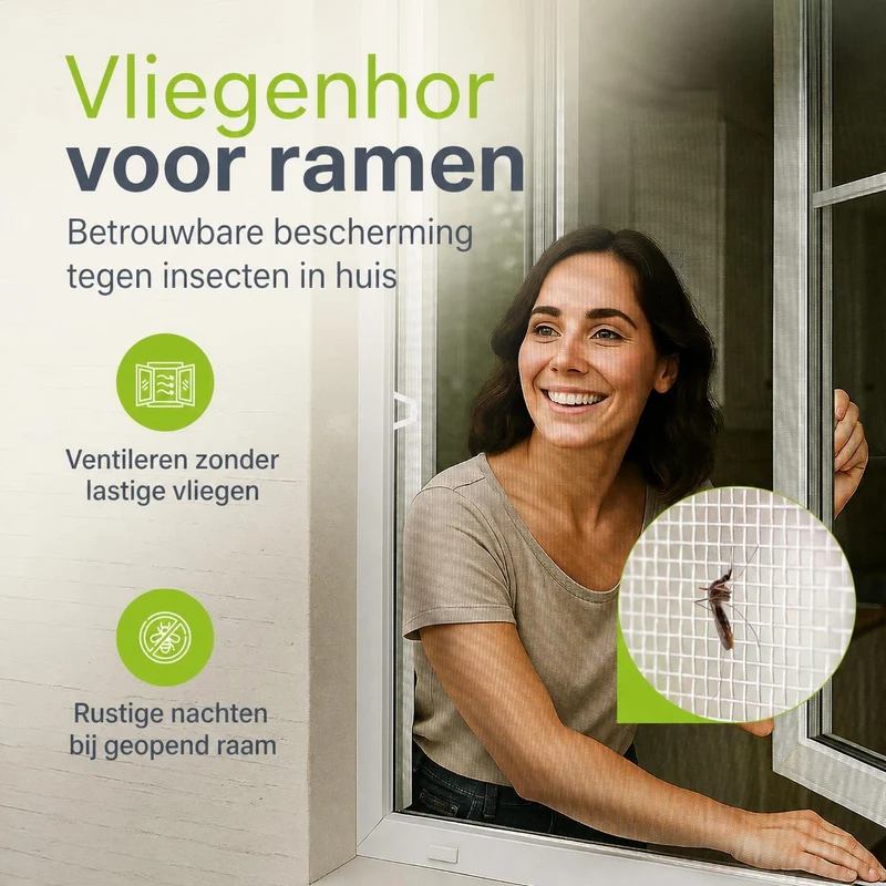 Fliegengitter für Fenster