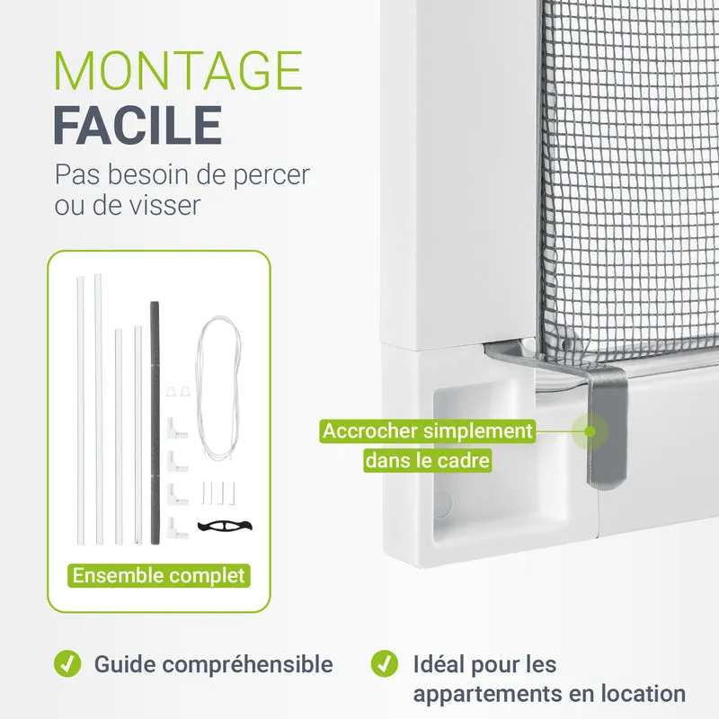 Fliegengitter für Fenster