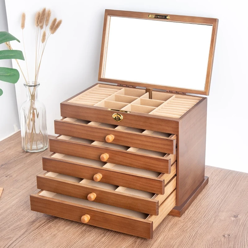 Schmuckschatulle Holz Groß