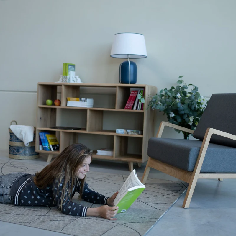 Bücherregal aus Massivholz SWEDEN | NordicStory