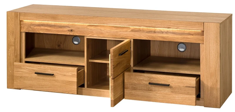 TV-Möbel aus Eichenholz VELVET 25 | LoftStory