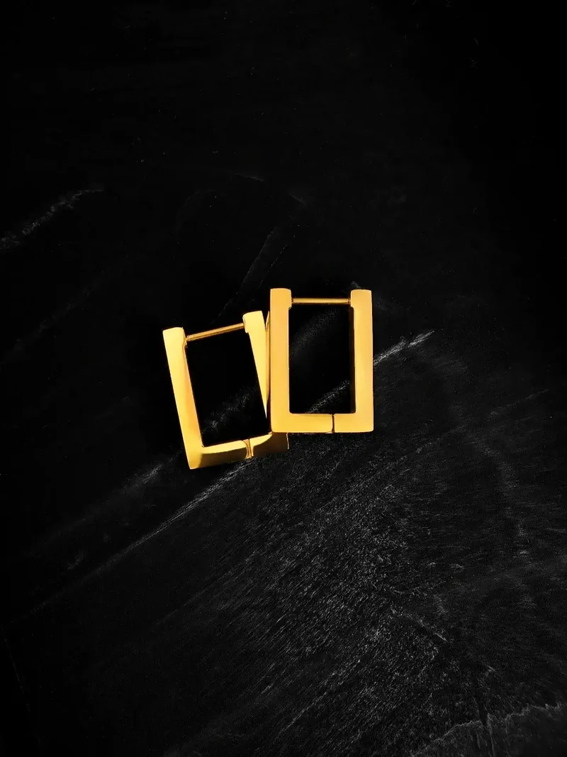Linear Square Ohrringe