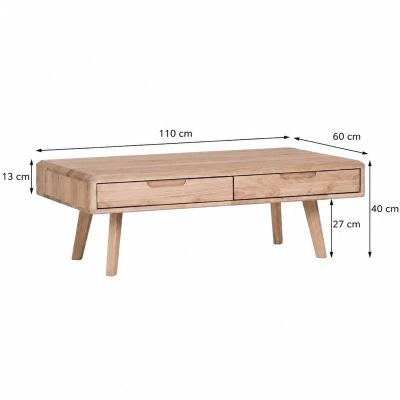 Couchtisch aus Massivholz SWEDEN | NordicStory
