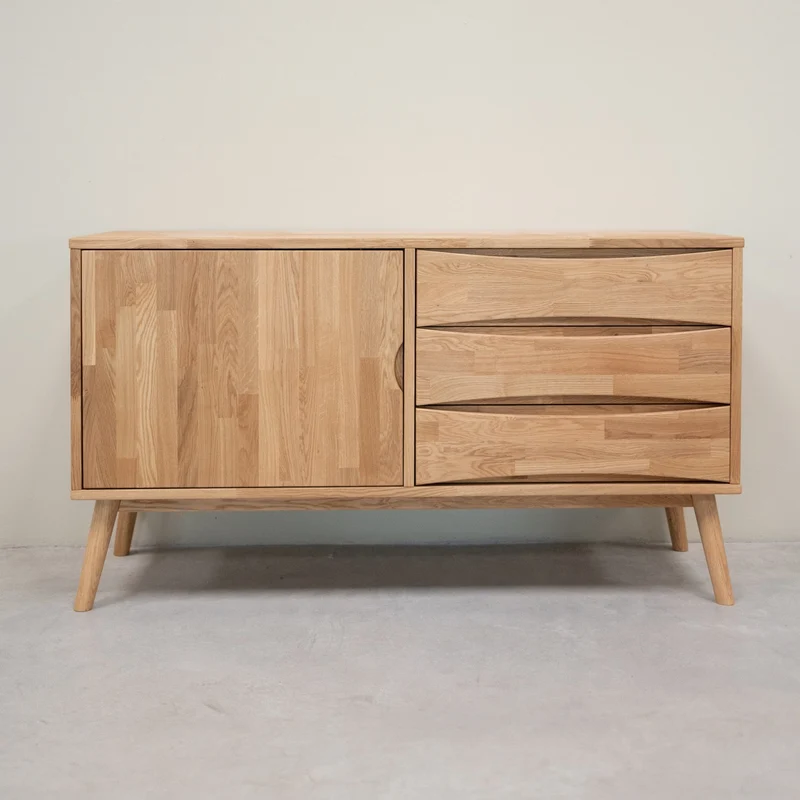 Eichenholz-Sideboard MALMO 1 | NordicStory