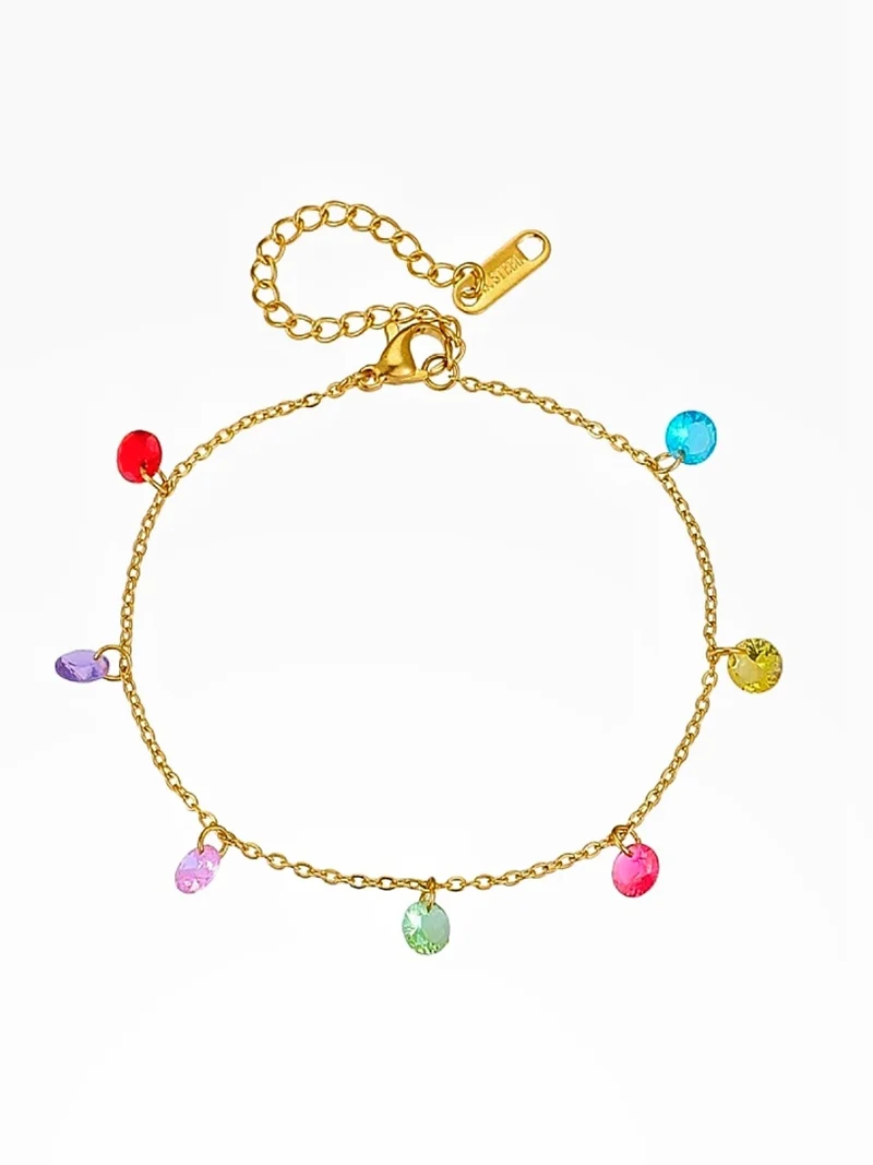 Rainbow Choker Armkette