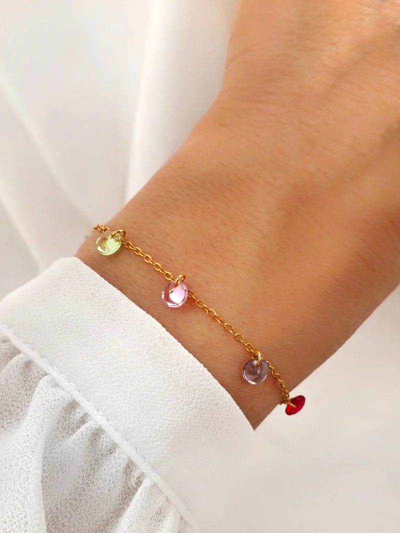 Rainbow Choker Armkette