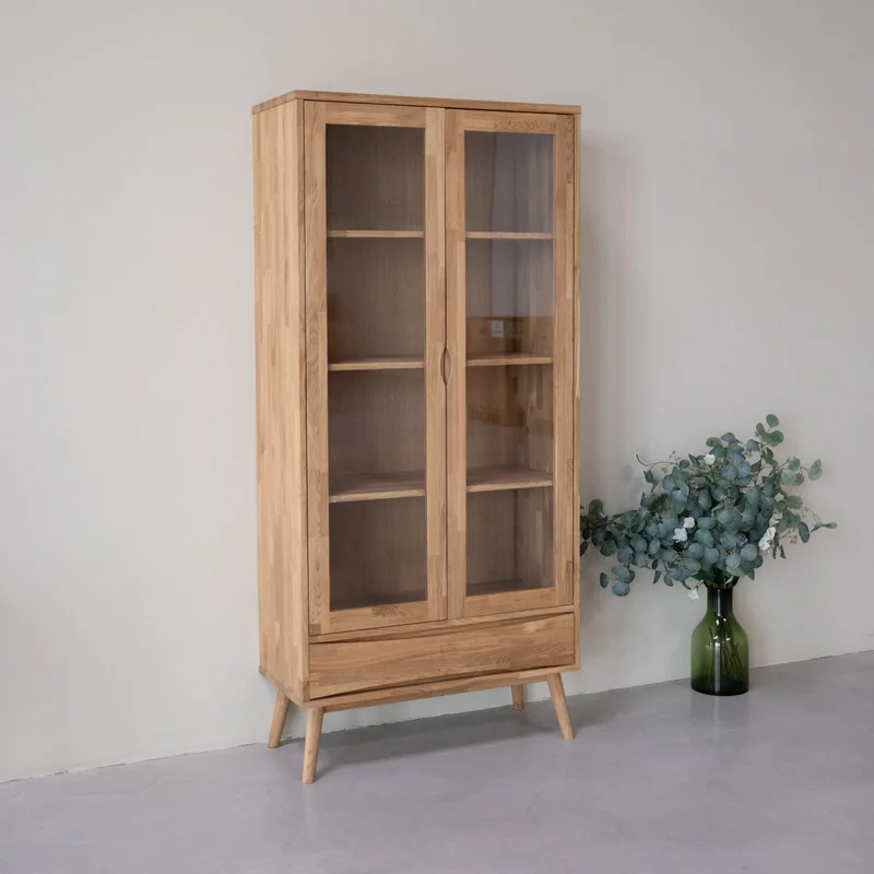 Vitrine aus Eichenholz MALMO | NordicStory