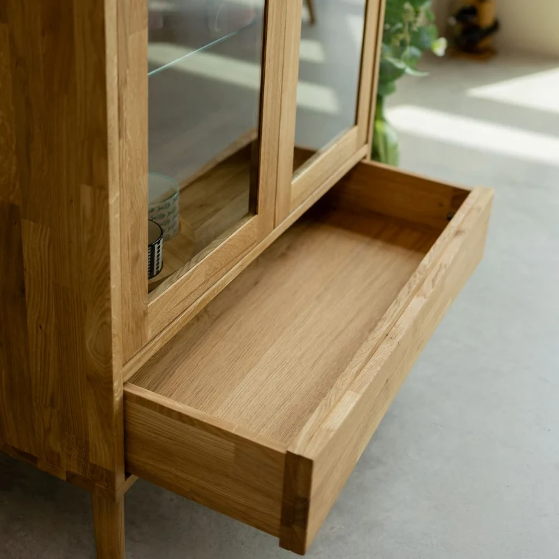 Vitrine aus Eichenholz MALMO | NordicStory